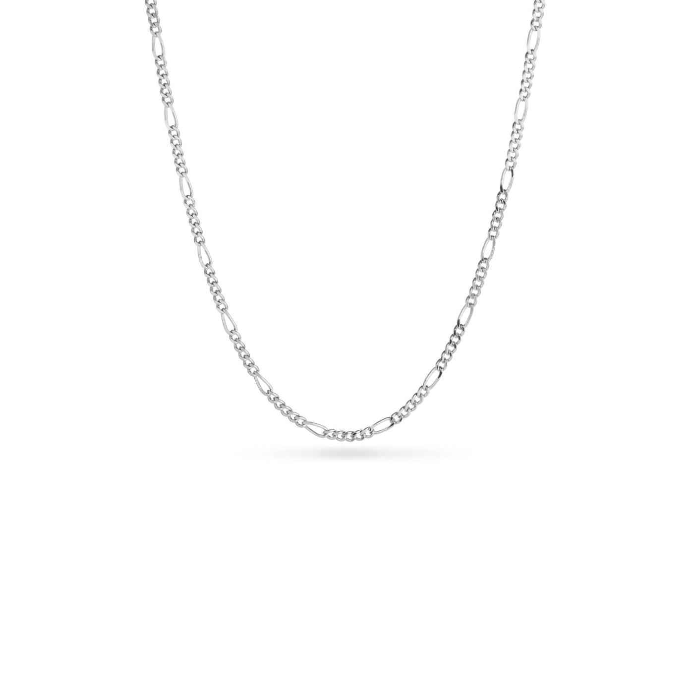 Floating Birthstone Locket Necklace (Silver)