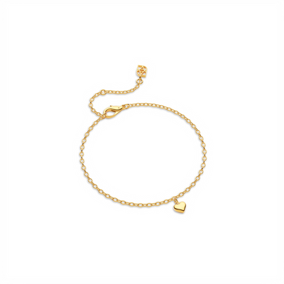 Fine Single Charm Bracelet (Gold)
