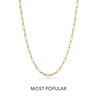 Floating Birthstone Locket Necklace (Gold)