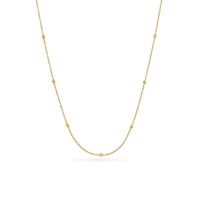 Ocean Cluster Pendant Necklace (Gold)