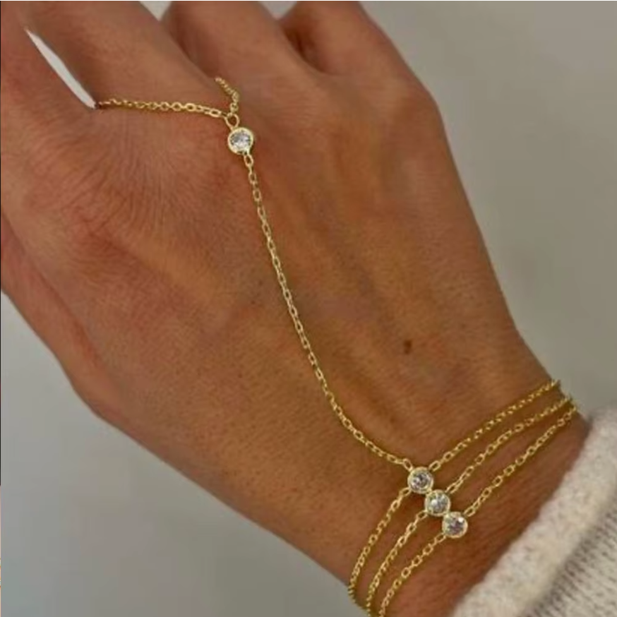 Set in Stone Hand Chain