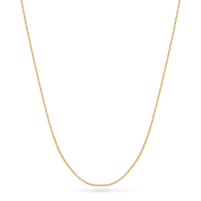 Floating Birthstone Locket Necklace (Gold)