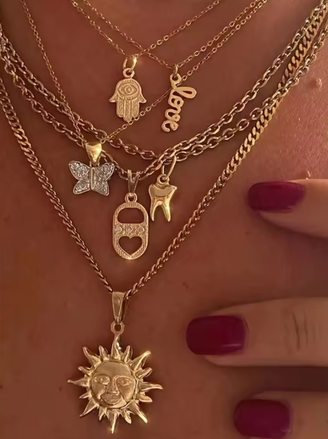 Summer Hearts Necklace