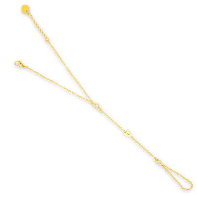 Custom/Personalized Letter Hand Chain