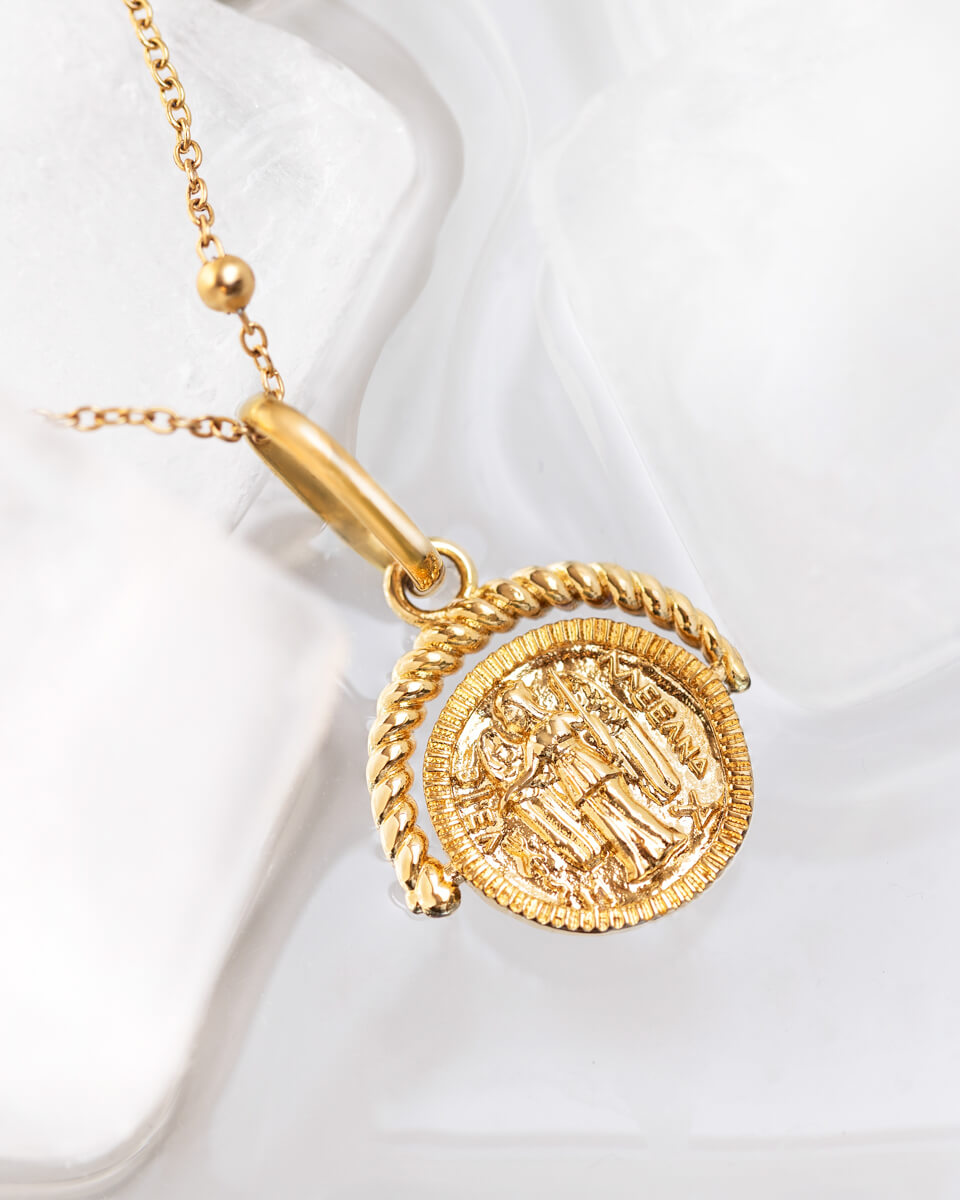 Coin Pendant (Gold)