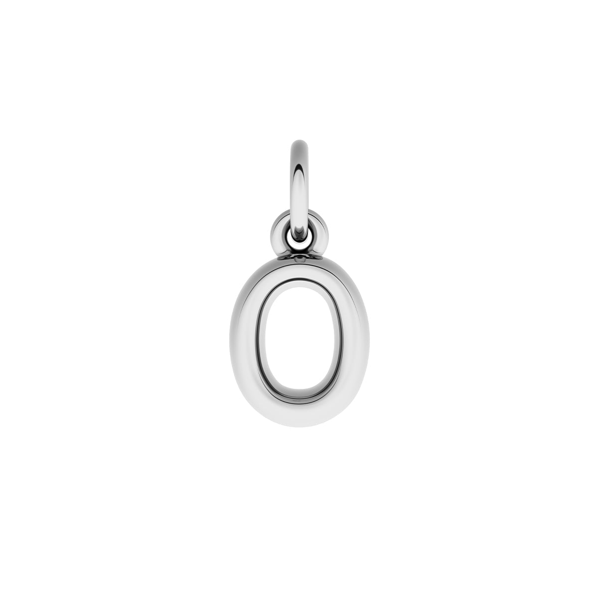 Fine Molten Initial Bracelet (Silver)