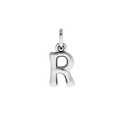Made Mine Fine Charm - Molten Initial (Silver)