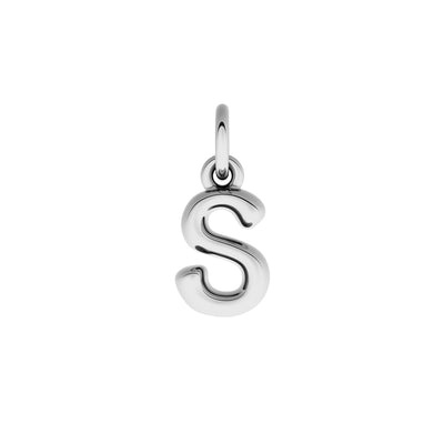 Fine Molten Initial Bracelet (Silver)