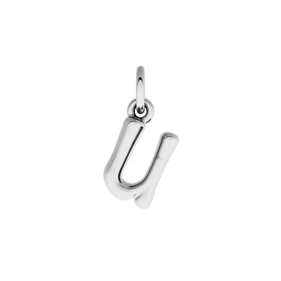 Fine Molten Initial Bracelet (Silver)