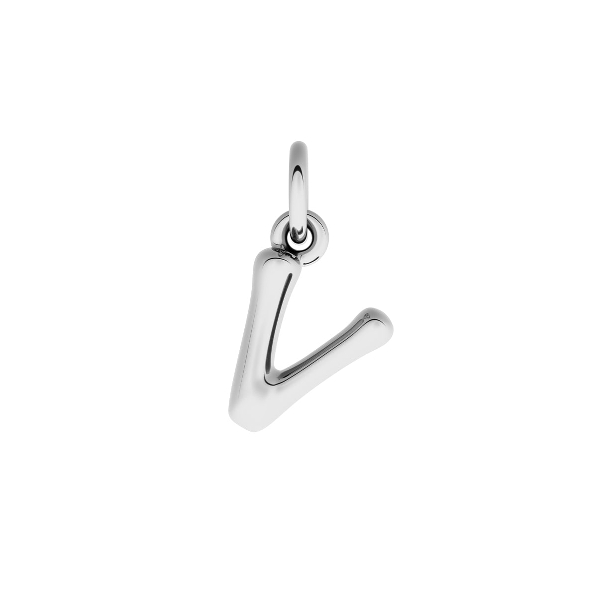 Fine Molten Initial Bracelet (Silver)