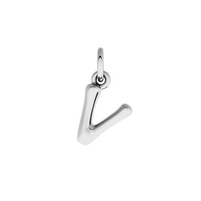 Fine Molten Initial Bracelet (Silver)