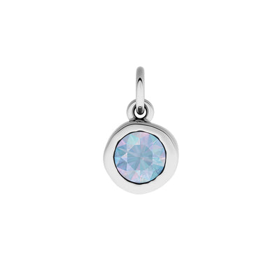 Made Mine Fine Charm - Molten Round Birthstone (Silver)