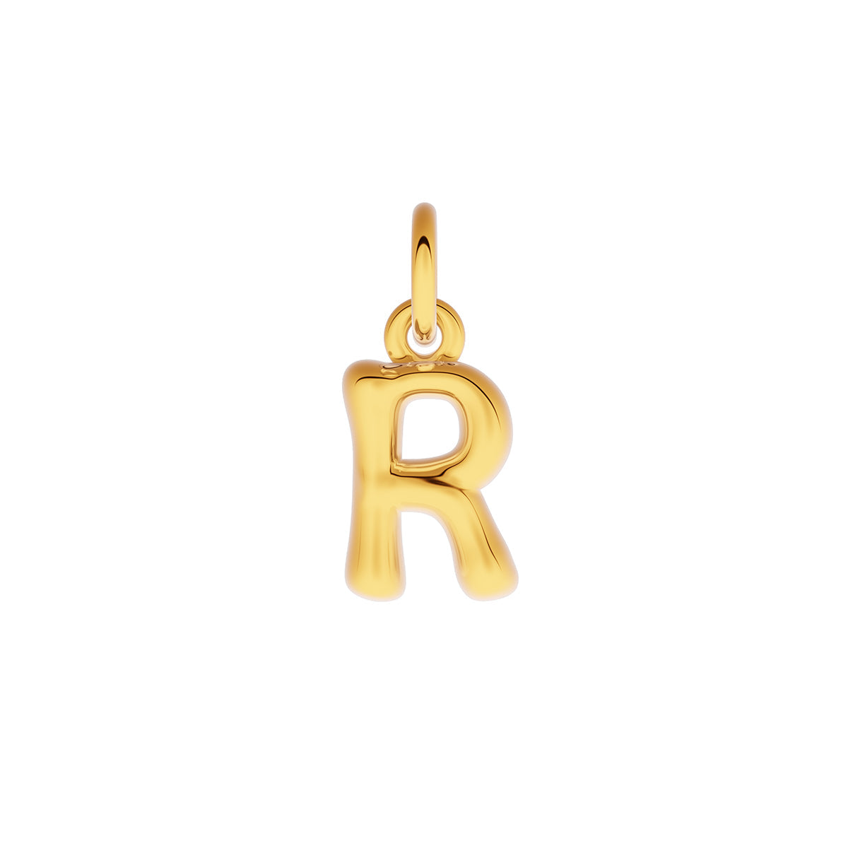 Made Mine Fine Charm - Molten Initial (Gold)