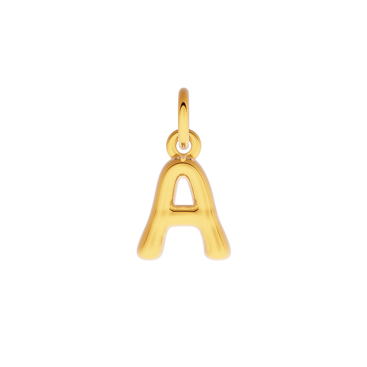 Fine Molten Initial Bracelet (Gold)