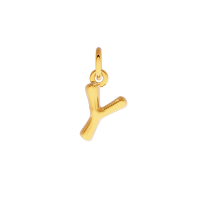 Fine Molten Initial Bracelet (Gold)