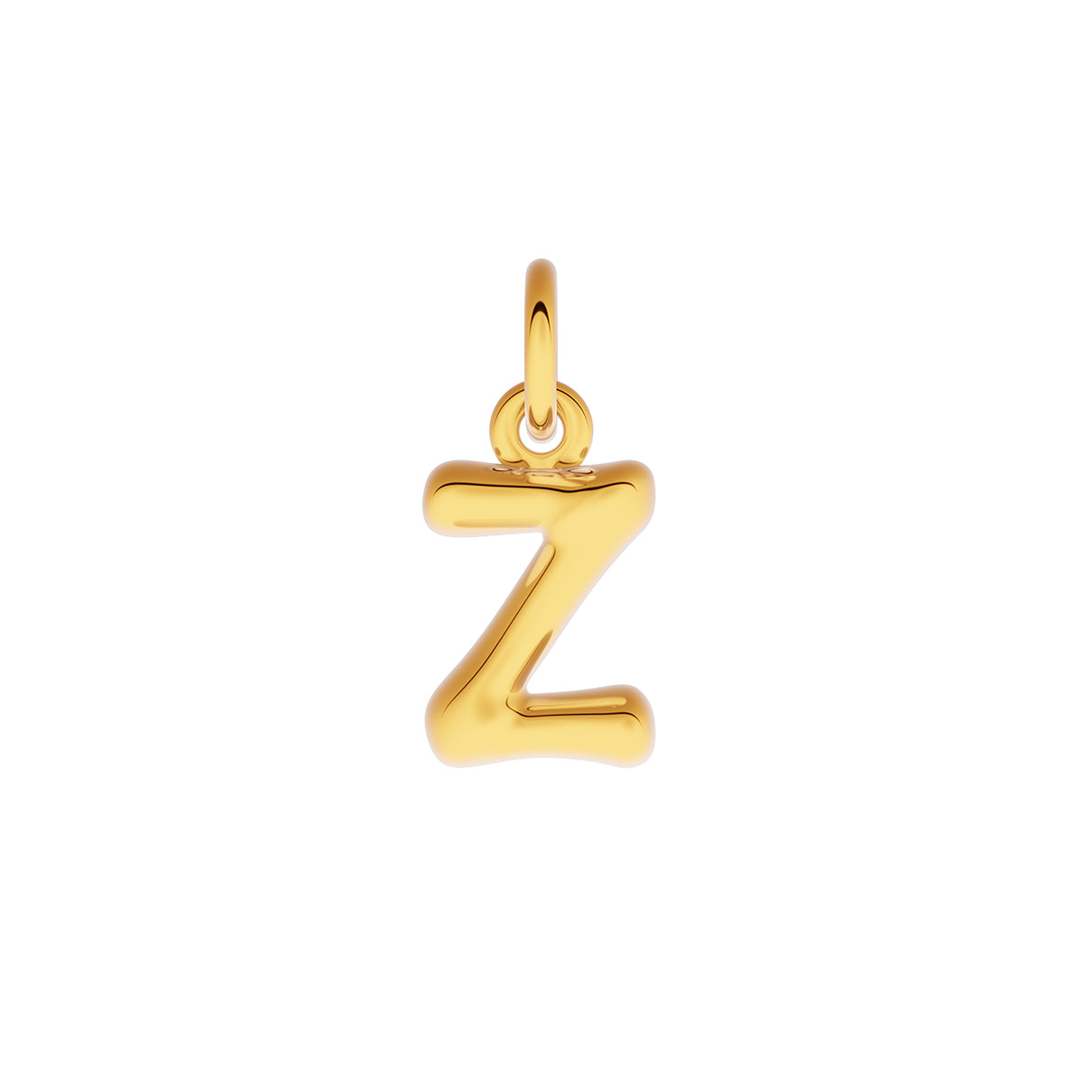 Made Mine Fine Charm - Molten Initial (Gold)