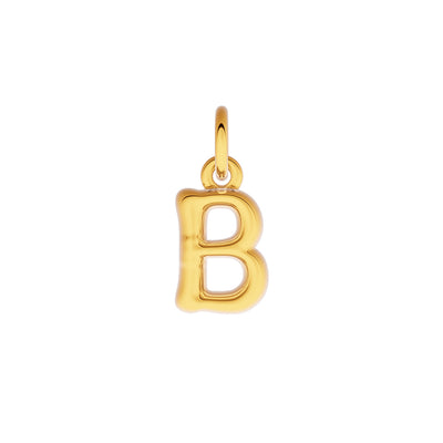 Fine Molten Initial Bracelet (Gold)