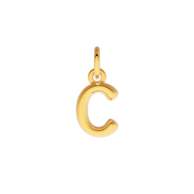 Fine Molten Initial Bracelet (Gold)