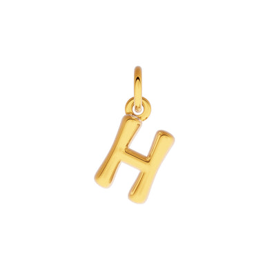 Fine Molten Initial Bracelet (Gold)