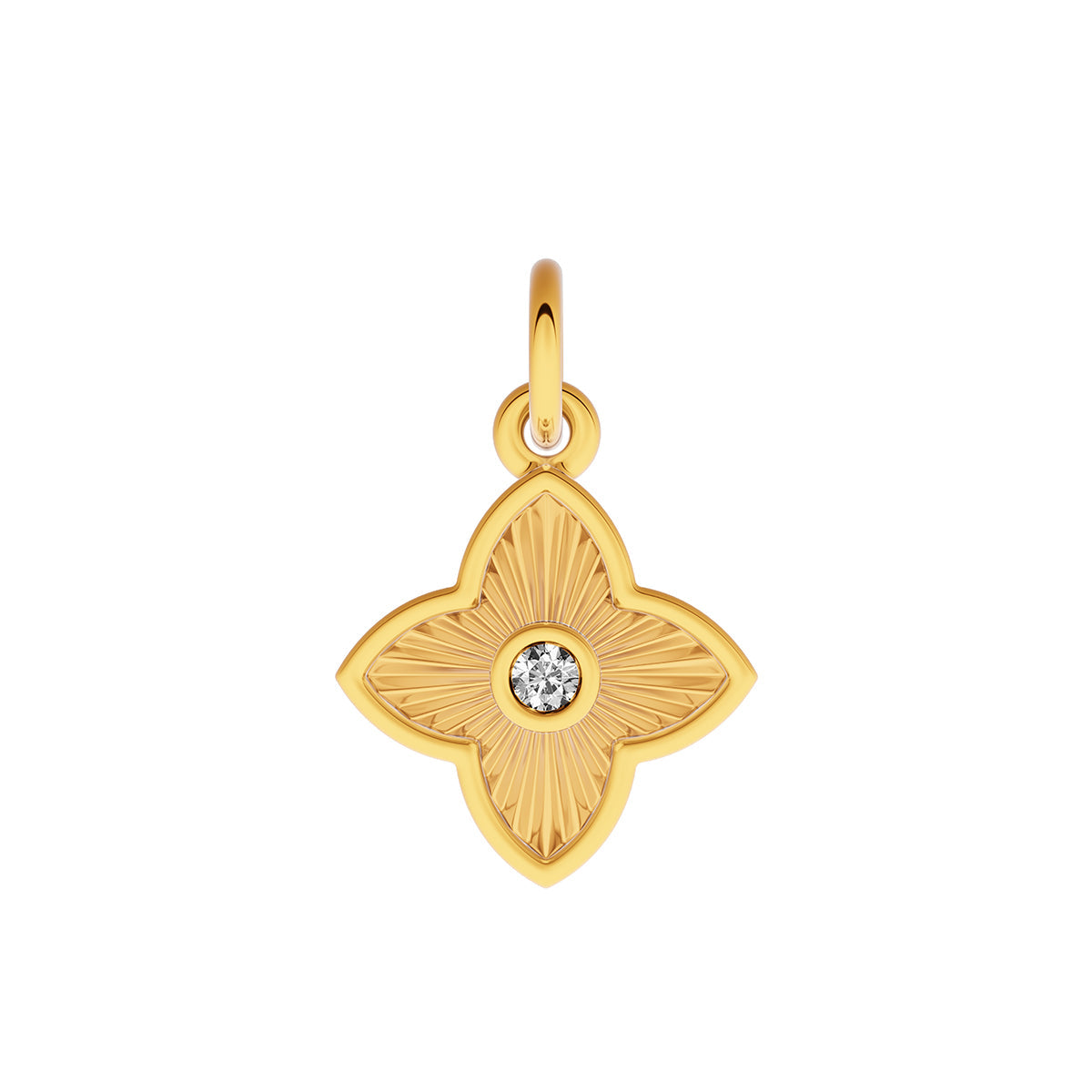 Made Mine Fine Charm - Flower (Gold)
