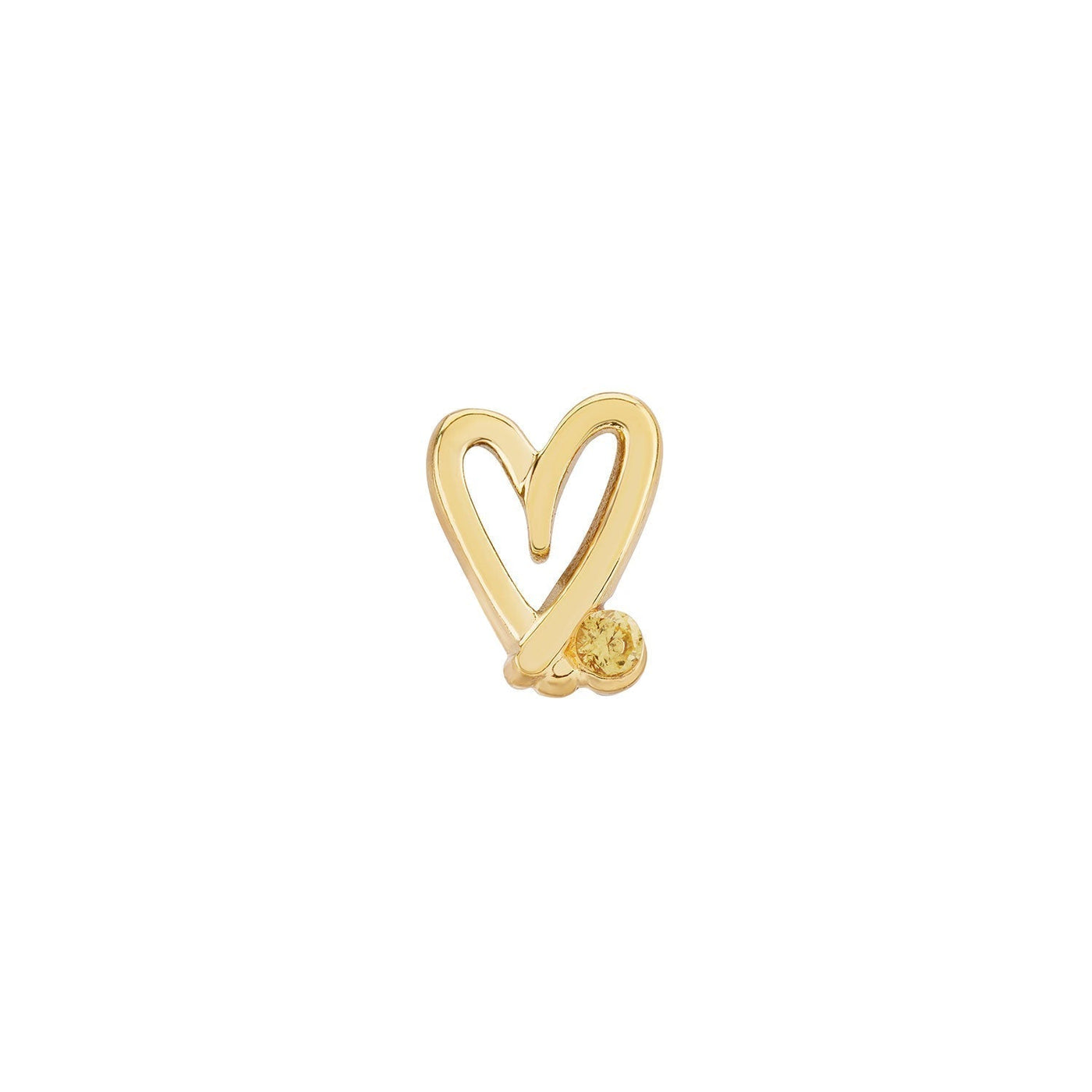 Stories Doodle Heart Bracelet (Gold)
