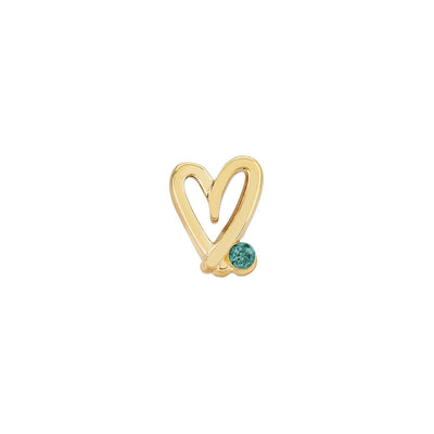 Stories Doodle Heart Bracelet (Gold)