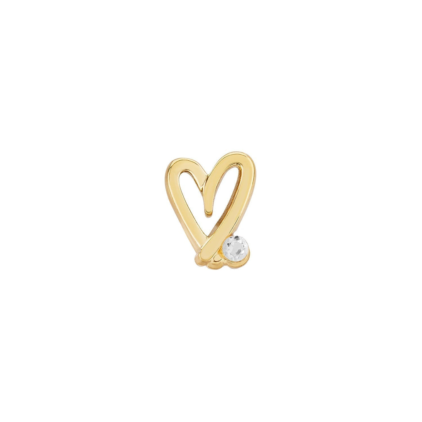 Stories Doodle Heart Bracelet (Gold)
