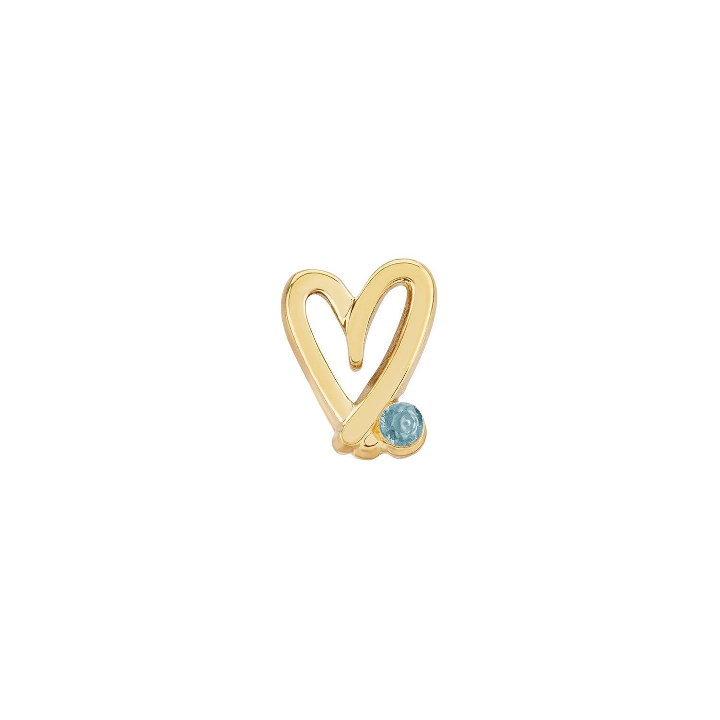Stories Doodle Heart Bracelet (Gold)
