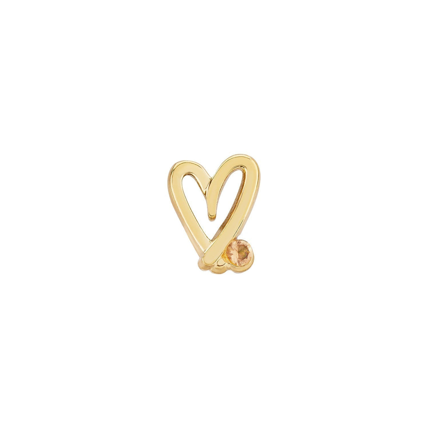 Stories Doodle Heart Bracelet (Gold)