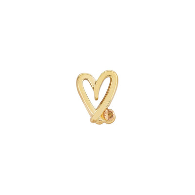 Stories Doodle Heart Bracelet (Gold)