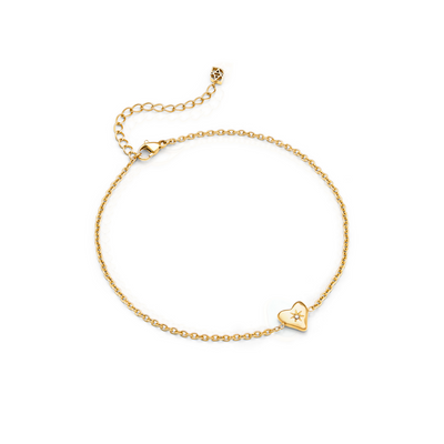 Molten Heart Little Luxe Bracelet (Gold)