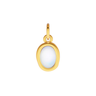 Made Mine Fine Charm - Molten Meaningful Stone (Gold)