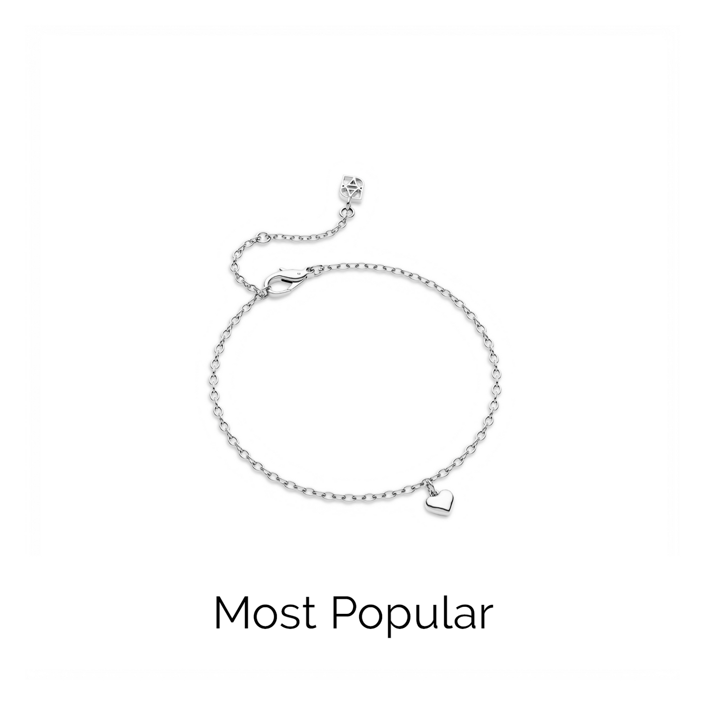 Fine Single Charm Bracelet (Silver)