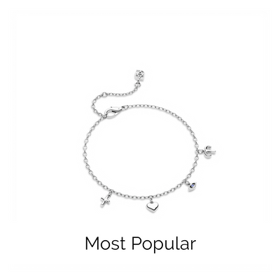 Made Mine Fine Charm Bracelet (Silver)