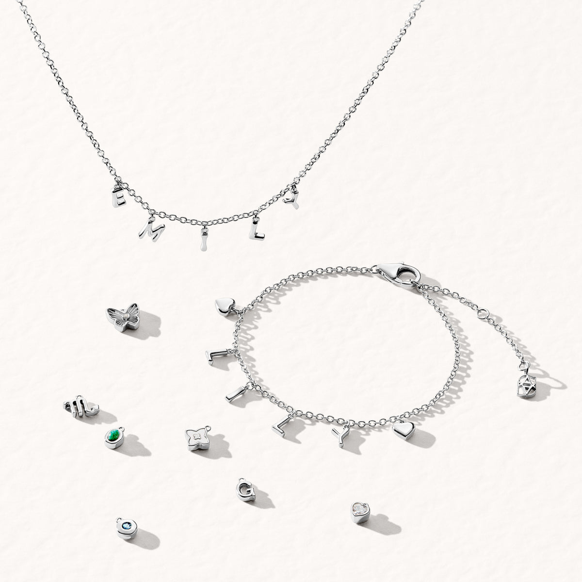 Made Mine Fine Name Bracelet (Silver)