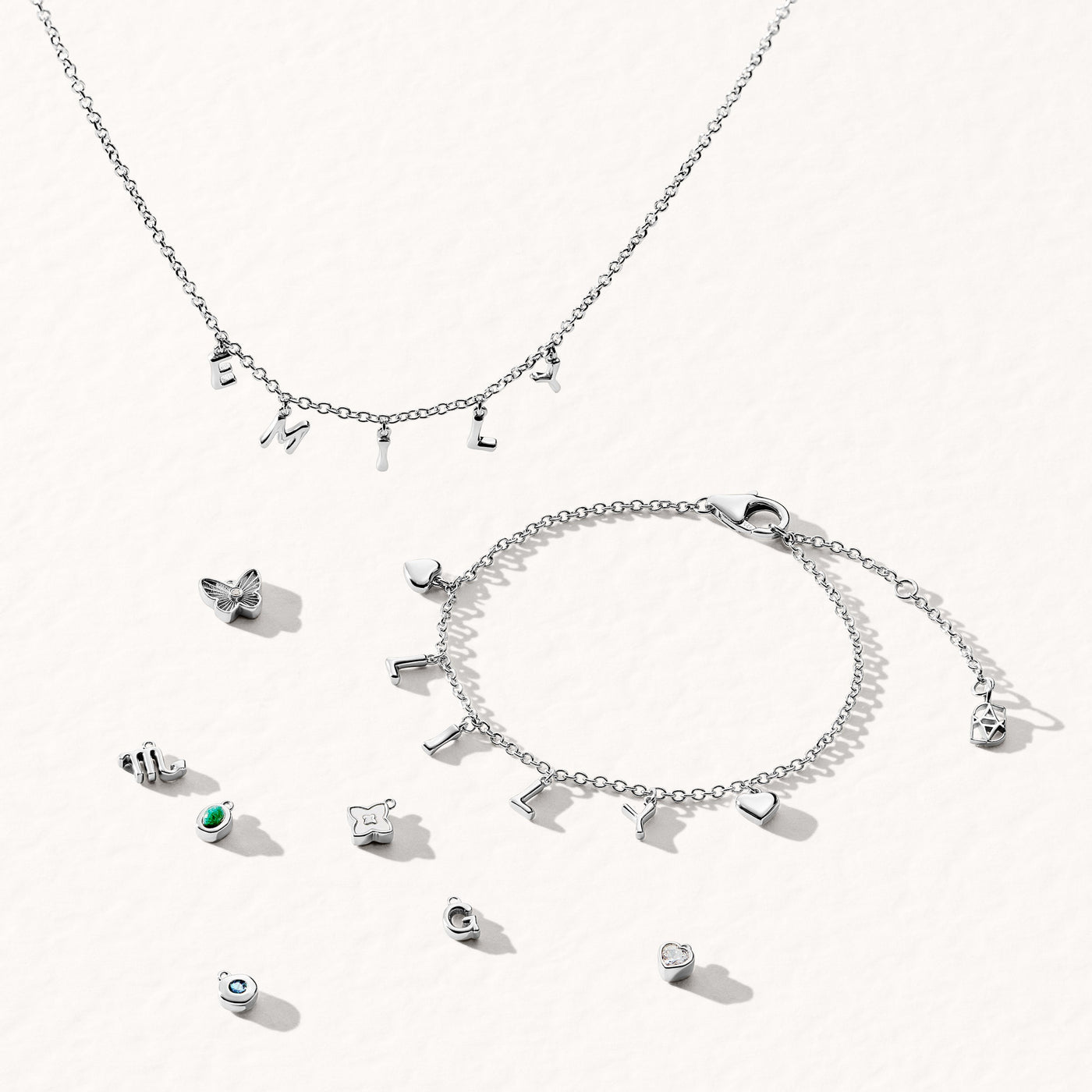 Made Mine Fine Charm Bracelet (Silver)