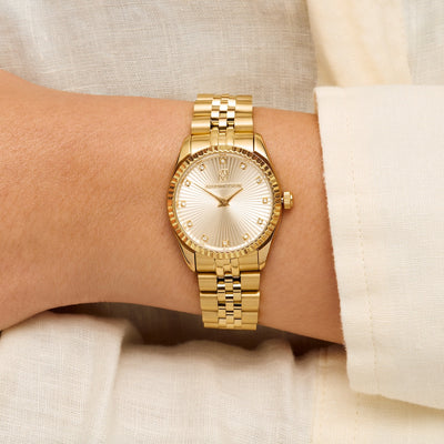 Fluted Belgravia 30 Watch (Gold)