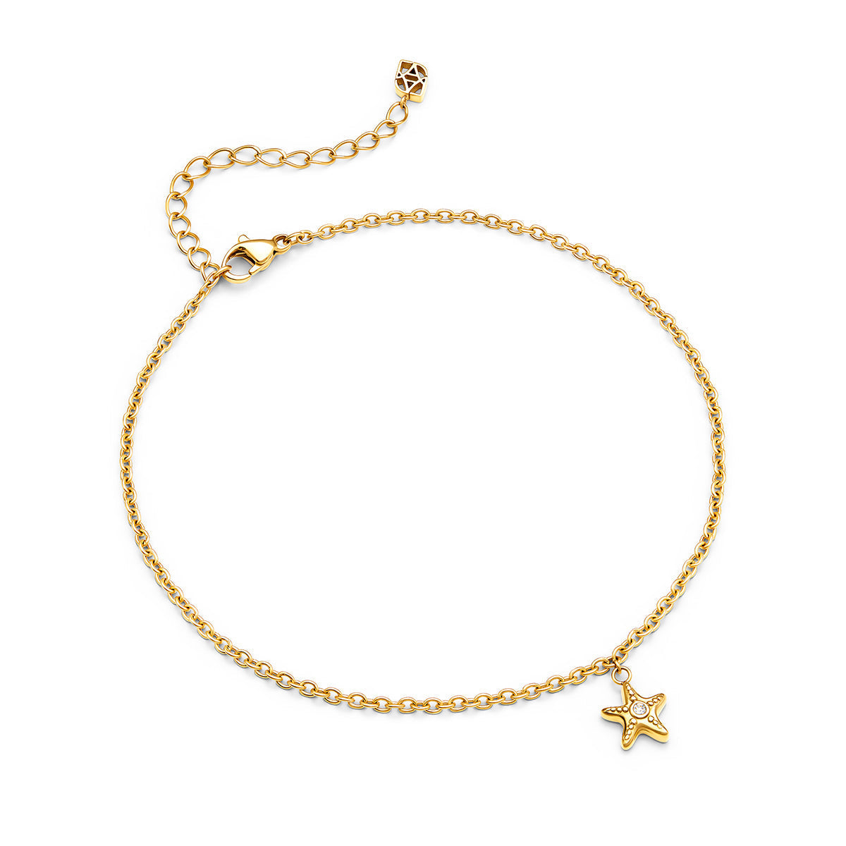 Starfish Anklet (Gold)