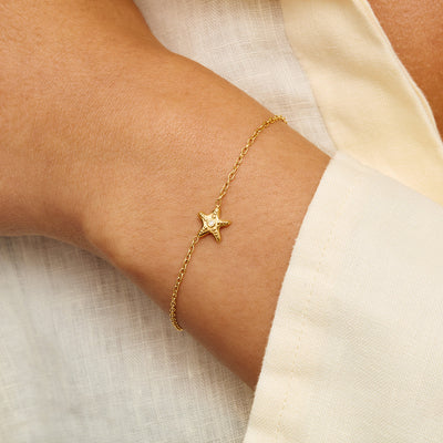 Starfish Little Luxe Bracelet (Gold)