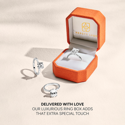 Pear Cut Solitaire Ring (Silver)