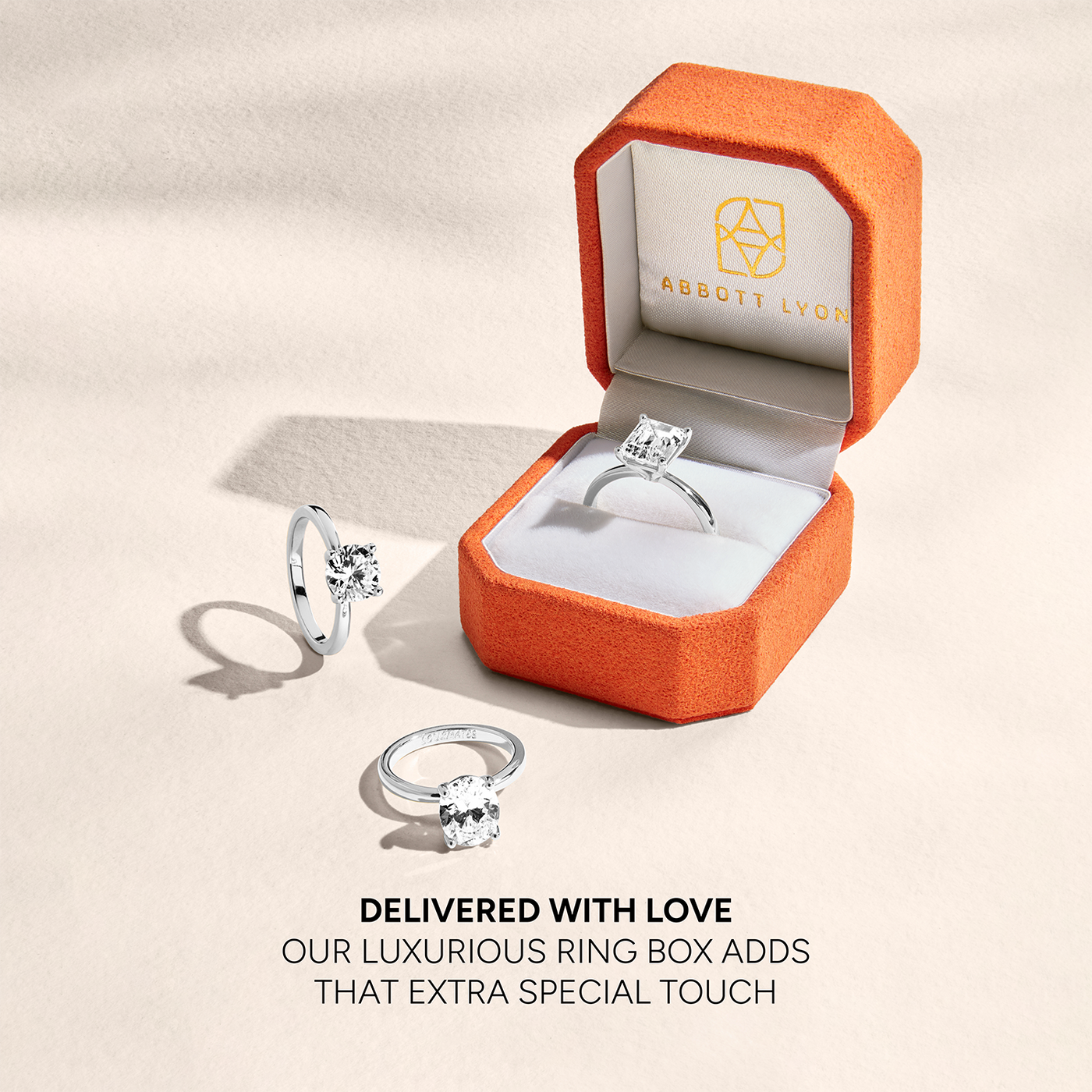 Oval Cut Solitaire Ring (Silver)