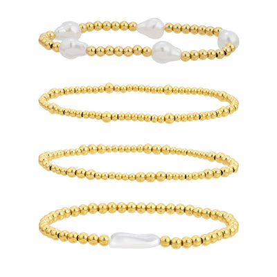 Salty Bundle : 4 Piece Bracelet Bundle