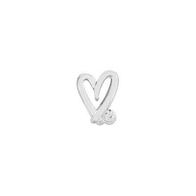 Stories Doodle Heart Bracelet (Silver)