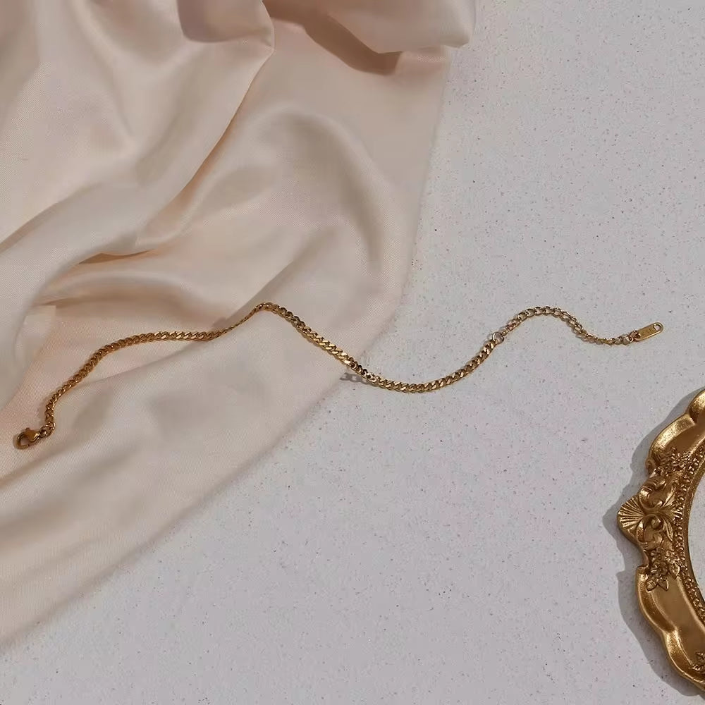 Cuban Link Anklet Bracelets