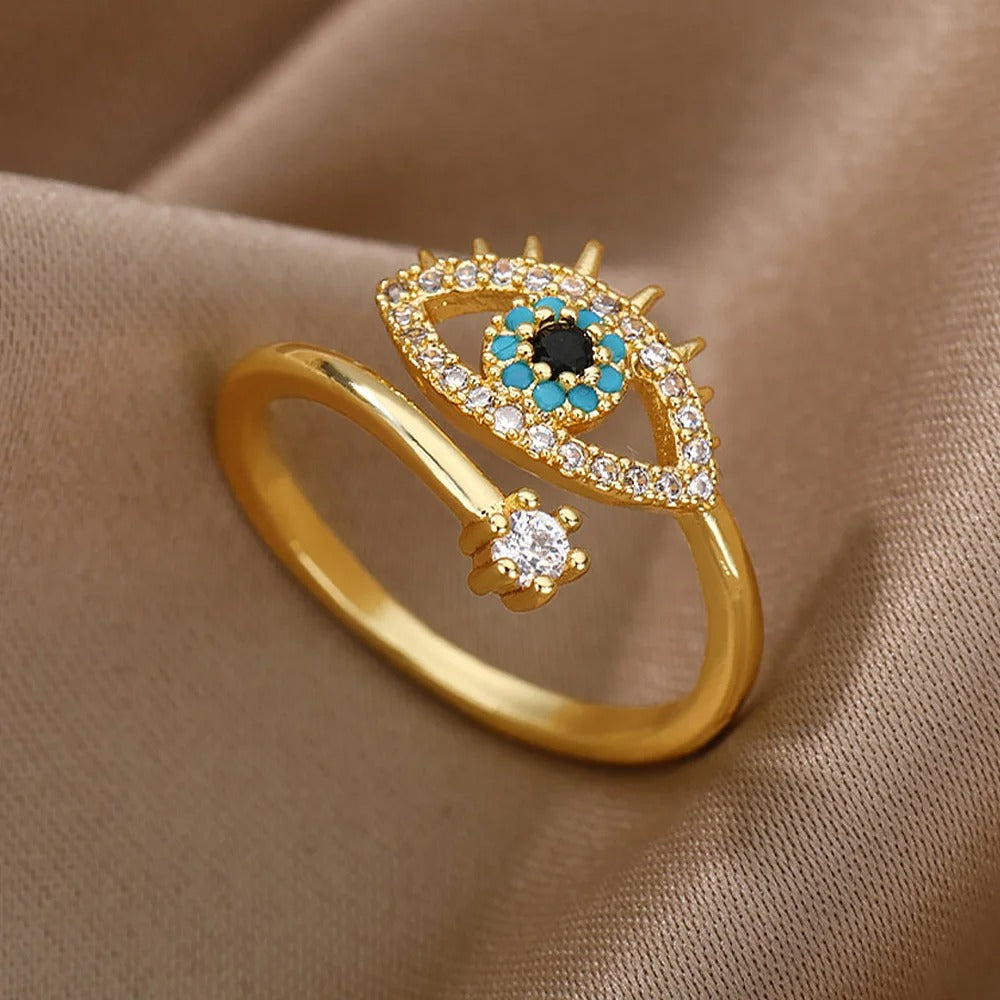 Lucky Evil Eye Ring