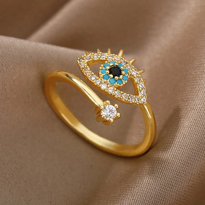 Lucky Evil Eye Ring